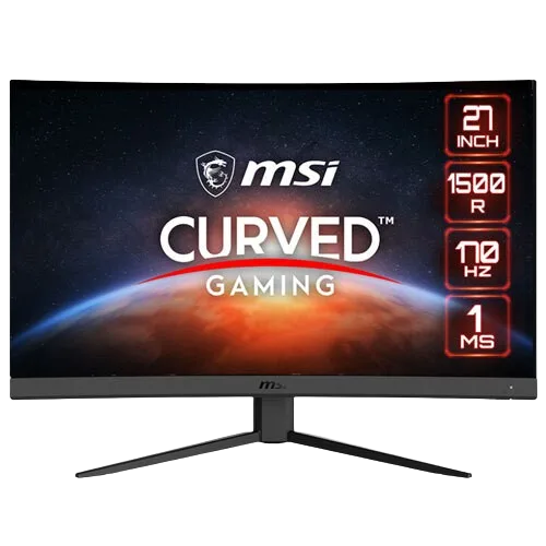 MSI G27CQ4 E2 27 INCH 2K CURVED 170HZ GAMING MONITOR 2560 x 1440 (WQHD)