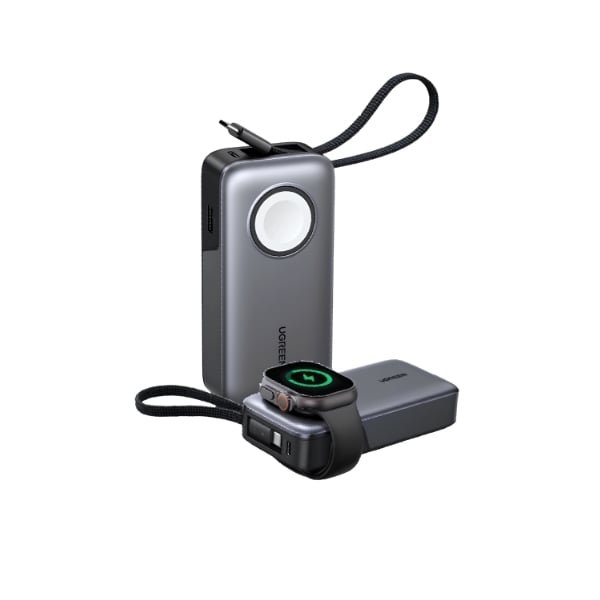 UGREEN 55434B 30W 10000mAh Power Bank with Apple Watch Charger