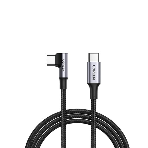UGREEN 80714 60W Angled USB-C Cable 3m – Black