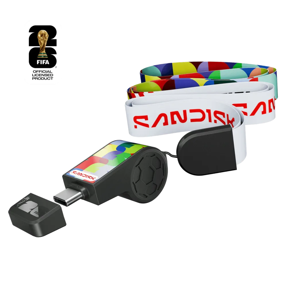 SanDisk 128GB USB-C Flash Drive FIFA World Cup 2026 Global Edition