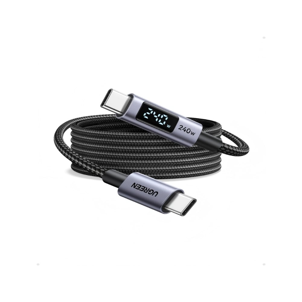 UGREEN 65866 240W USB-C Display Cable 1m Black – photo 1 of 3