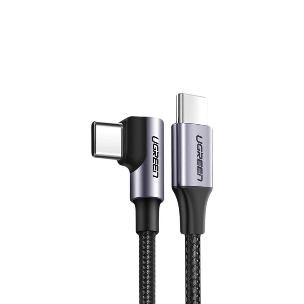 UGREEN 50125 60W USB-C 90° Cable 2m – Black – photo 3 of 3