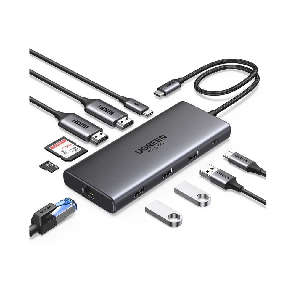 UGREEN 15534 Revodok Pro 210 10-in-1 USB-C Hub – photo 1 of 3