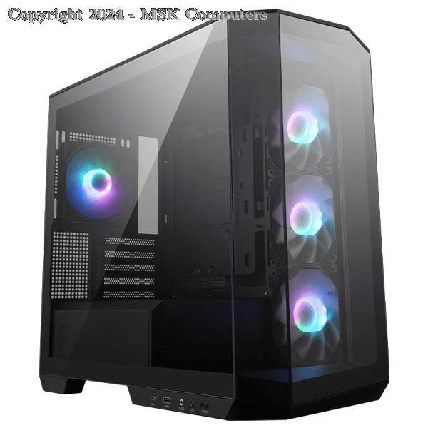 MSI MAG PANO M100R PZ ARGB CASING (WITH 4 ARGB FANS)