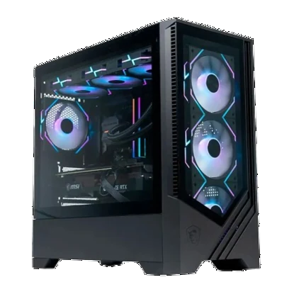 MSI MAG FORGE M100L BLACK CASING ( WITH OUT FANS )