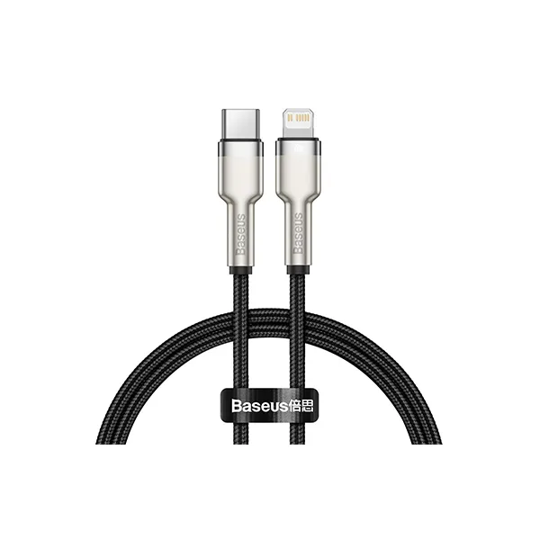 BASEUS Cafule Series Metal Data Cable Type-C To iPhone PD 20W 2M CATLJK-B02