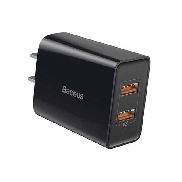 BASEUS Speed Mini QC Dual U Quick Charger 18W CN CCFS-Q01