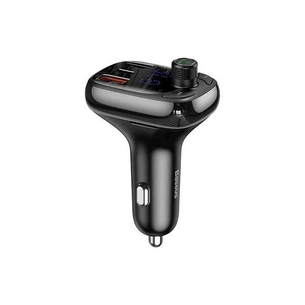 BASEUS T Typed S-13 Wireless MP3 Car Charger (PPS Quick Charger-EU) Black
