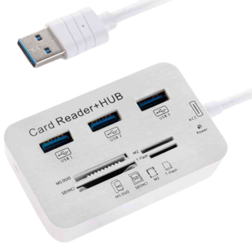 HUB 3.0/3.1 + CARD READER
